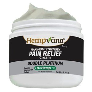 Hempvana Platinum Relief Cream - Maximum Strength Formula
