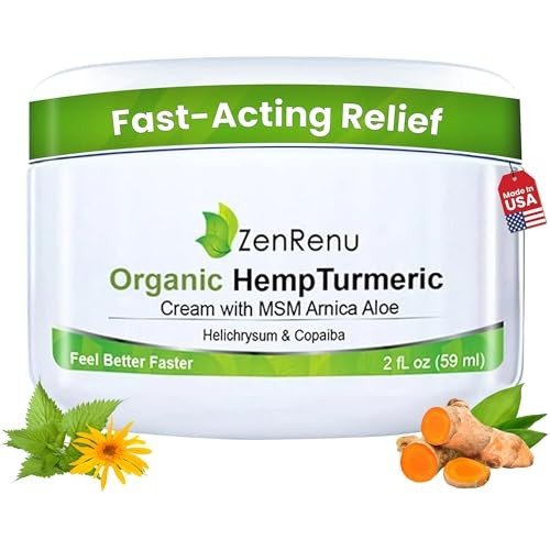 ZenRenu Hemp Joint & Muscle Relief Cream, 2 oz