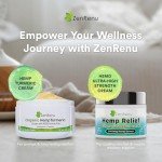 ZenRenu Hemp Joint & Muscle Relief Cream, 2 oz