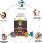 CBD Natural Gummy Bears for Calm and Sleep