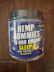 CBD Natural Gummy Bears for Relaxation and Wellness