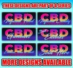 CBD Gummies Vinyl Banner - Multiple Sizes Available