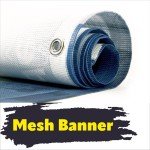 CBD Gummies Vinyl Mesh Advertising Flag