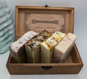 Delicious Dessert Box: 4 Bar CBD Soap Set