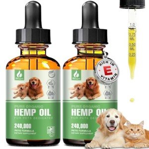 Organic Hemp Oil for Dogs and Cats – Calming Drops