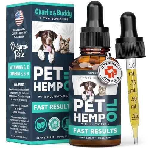 Charlie & Buddy Hemp Oil for Anxious Pets