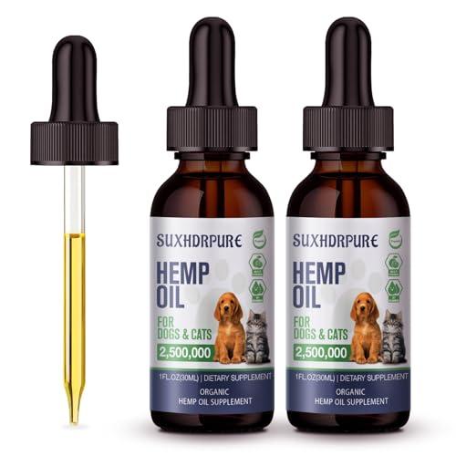 Hemp Oil for Pets - Calming Support Drops