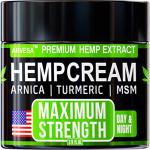 Maximum Strength Hemp Cream for Muscle Relief