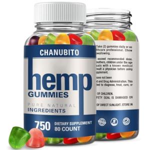 Organic High Potency Hemp Gummies for Adults