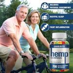 Organic High Potency Hemp Gummies for Adults