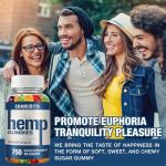 Organic High Potency Hemp Gummies for Adults