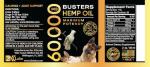 Buster's Organic Hemp Oil for Pets - 60ml 2-Pack
