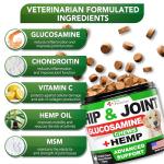 CBD Joint Support Chews for Dogs - Hemp Supplement