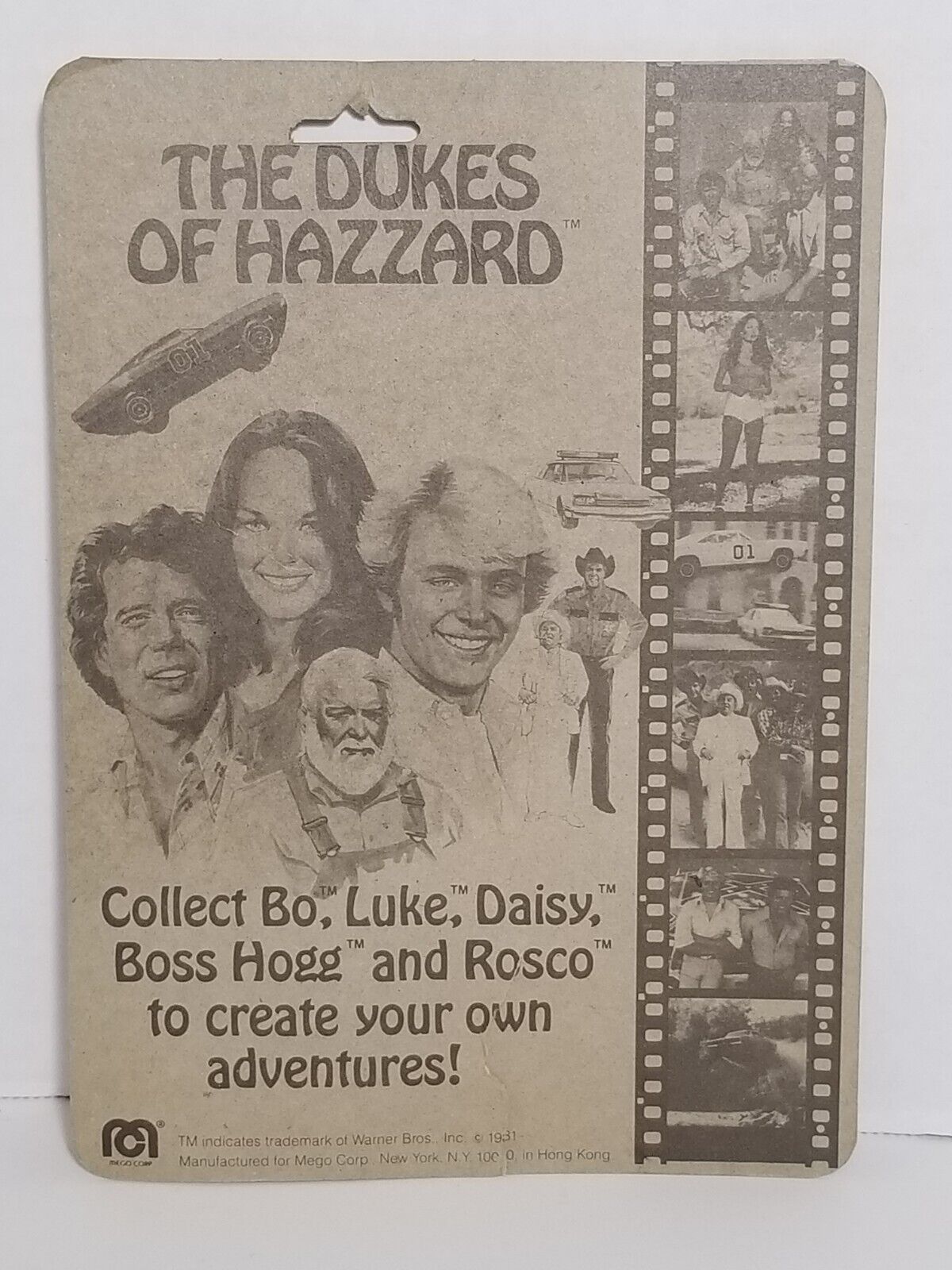 1981 Mego Dukes of Hazzard Daisy Duke Figure