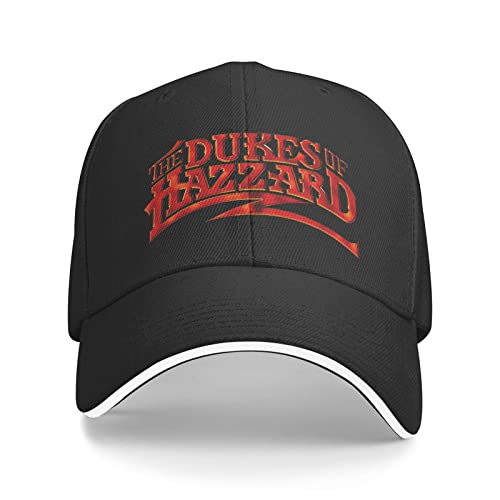 Dukes of Hazzard Adjustable Black Baseball Cap