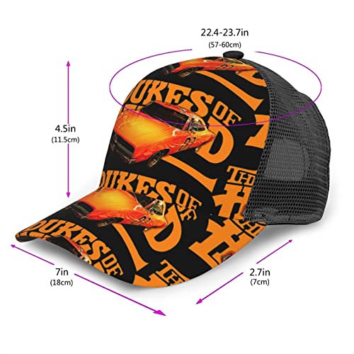 Dukes of Hazzard Adjustable Baseball Cap - Black