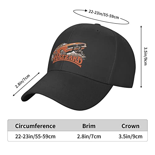 Dukes of Hazzard Adjustable Baseball Cap - Black