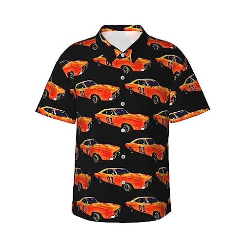 Dukes of Hazzard Hawaiian Short Sleeve T-Shirt