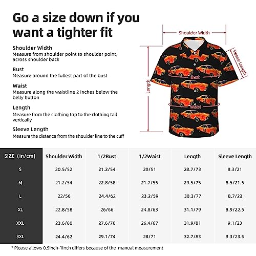 Dukes of Hazzard Hawaiian Short Sleeve T-Shirt