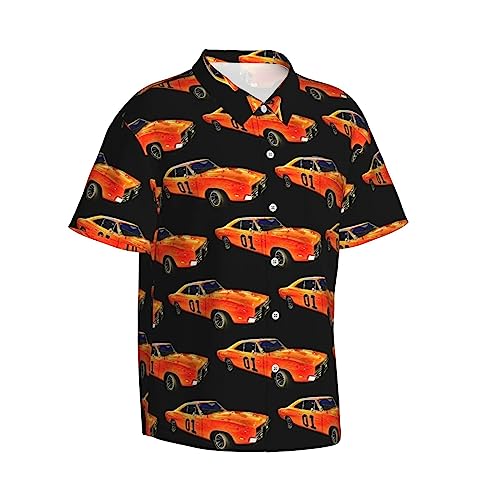 Dukes of Hazzard Hawaiian Short Sleeve T-Shirt