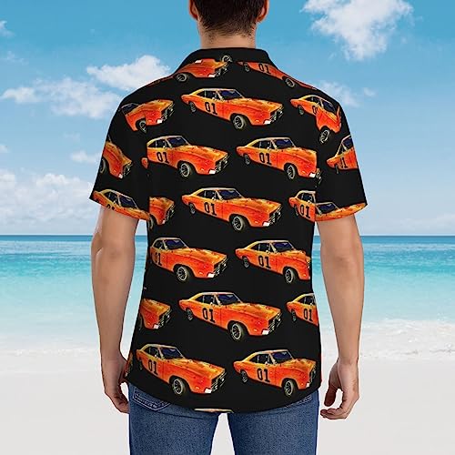 Dukes of Hazzard Hawaiian Short Sleeve T-Shirt