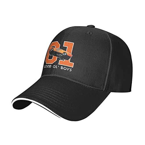 Dukes of Hazzard Adjustable Baseball Cap - Black