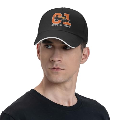 Dukes of Hazzard Adjustable Baseball Cap - Black