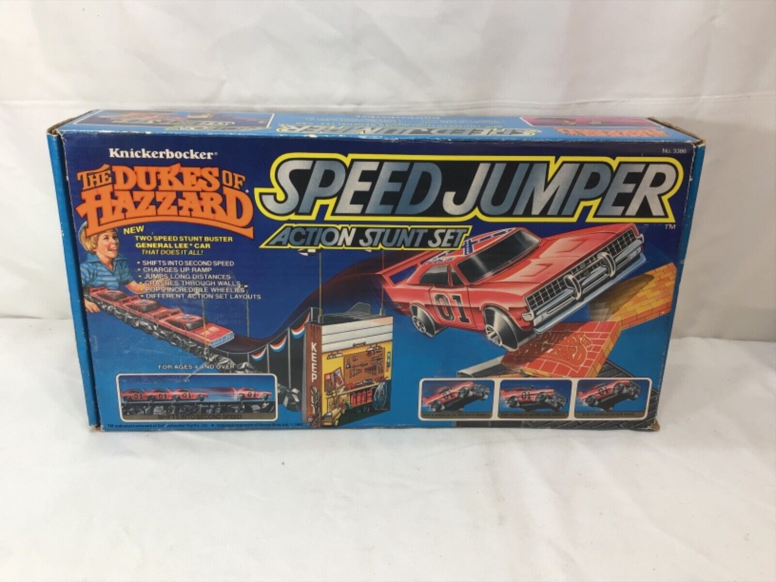 Dukes of Hazzard Speed Jumper Stunt Set 1982