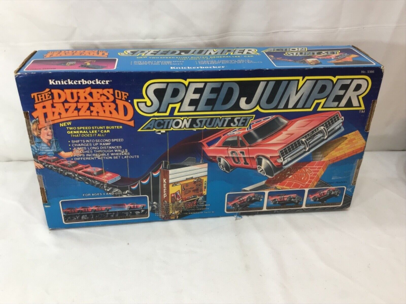 Dukes of Hazzard Speed Jumper Stunt Set 1982