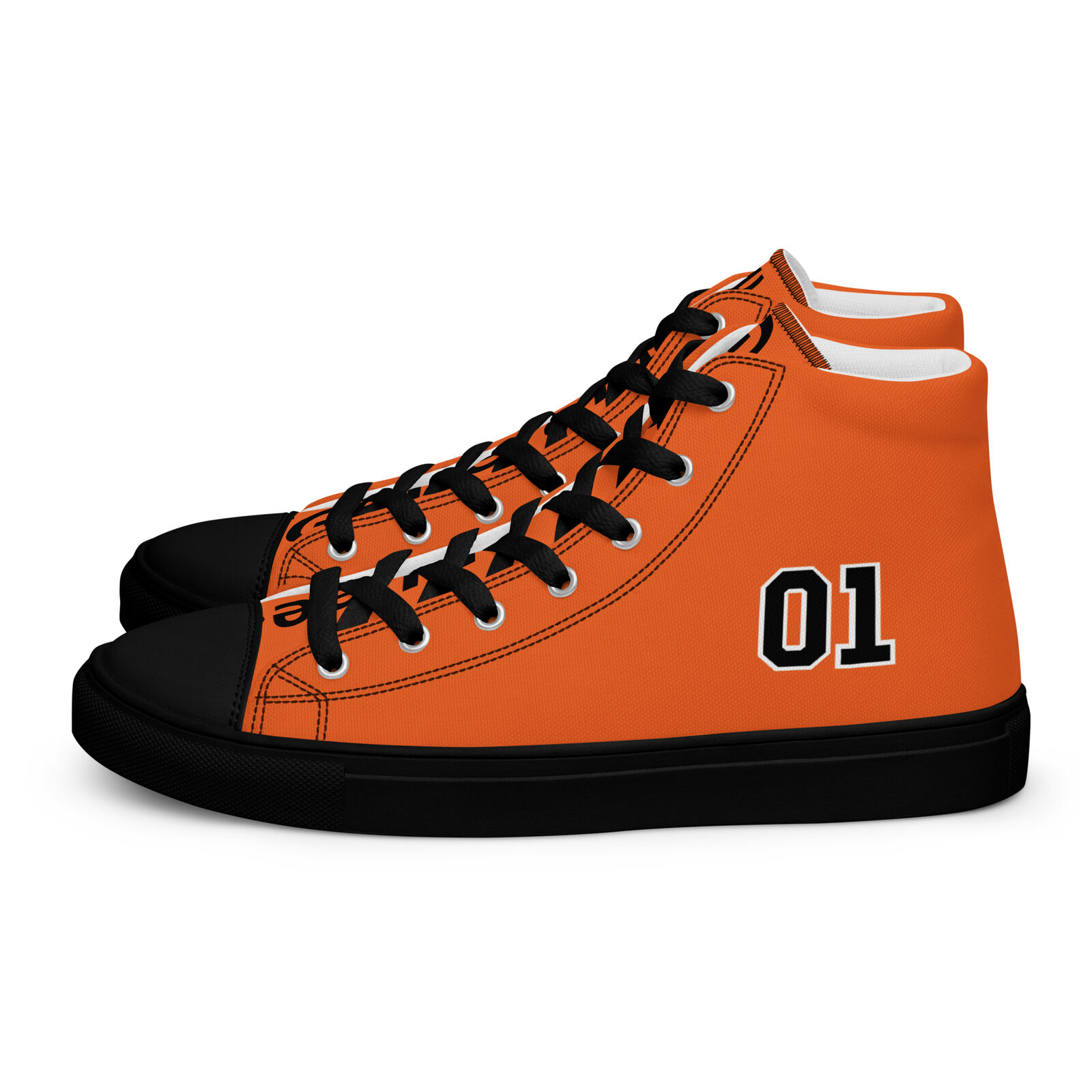 General Lee High Top Canvas Shoes for Men