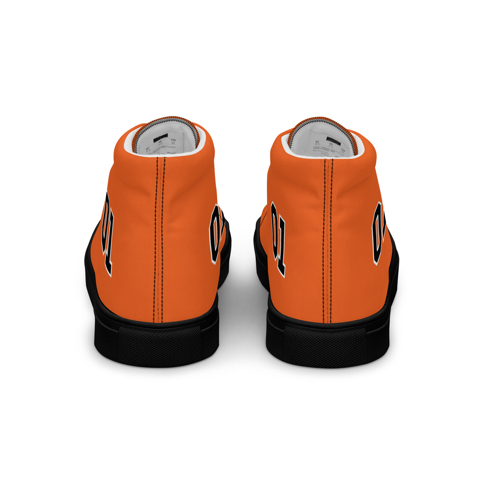 General Lee High Top Canvas Shoes for Men