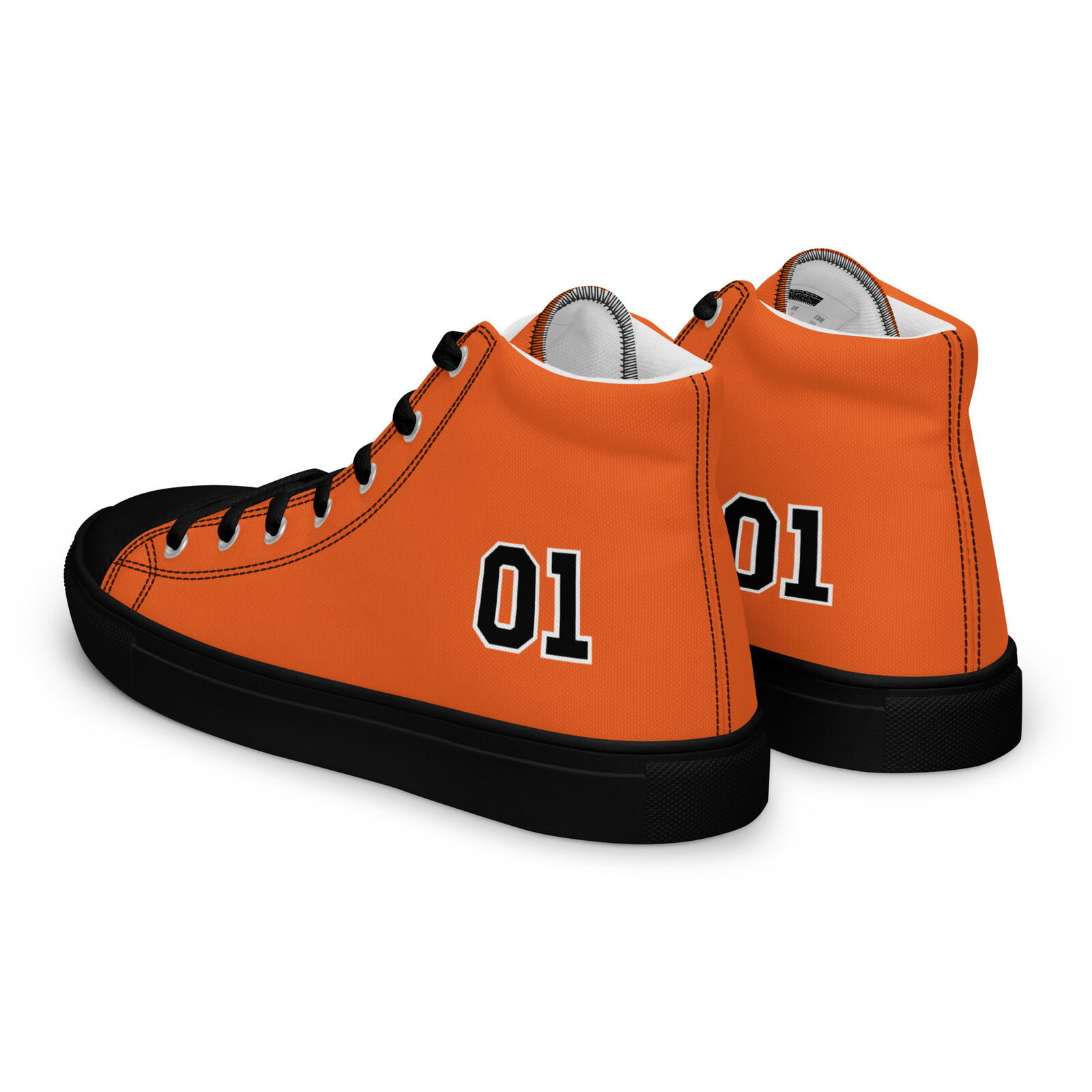 General Lee High Top Canvas Shoes for Men