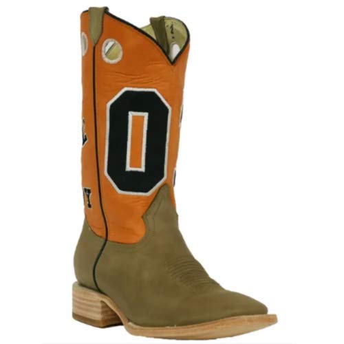 Just a Good Ol' Boy Orange Boots
