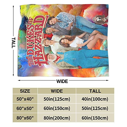 Dukes of Hazzard Ultra-Soft Fleece Throw Blanket