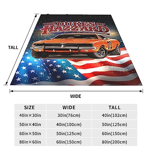 Dukes of Hazzard Luxurious Fleece Blanket 40"x30