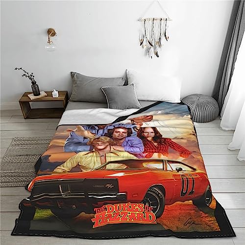 Dukes of Hazzard Soft Throw Blanket Queen Size