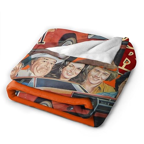 Dukes of Hazzard Cozy Fleece Throw Blanket