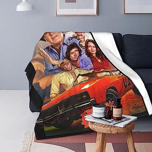 Dukes of Hazzard Soft Throw Blanket Queen Size