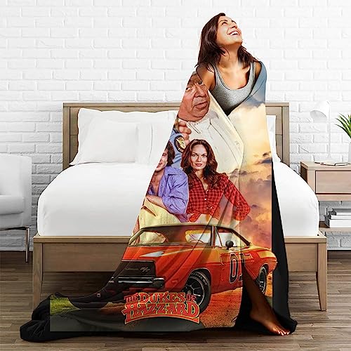 Dukes of Hazzard Soft Throw Blanket Queen Size