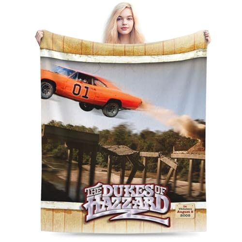 Dukes of Hazzard Lightweight Flannel Throw Blanket