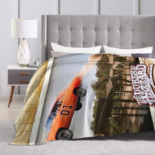 Dukes of Hazzard Lightweight Flannel Throw Blanket