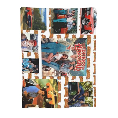 Dukes of Hazzard Cozy Flannel Throw Blanket