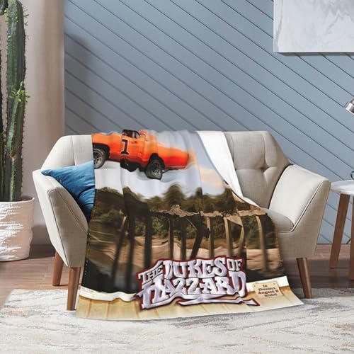 Dukes of Hazzard Lightweight Flannel Throw Blanket