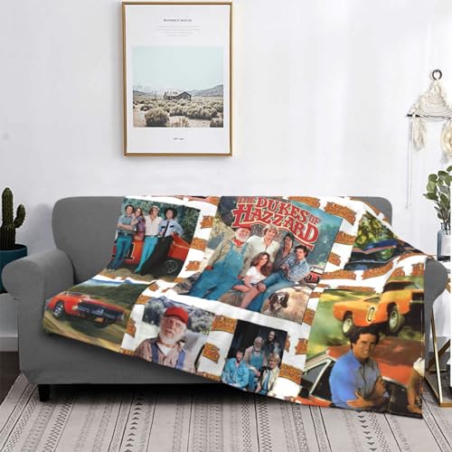 Dukes of Hazzard Cozy Flannel Throw Blanket