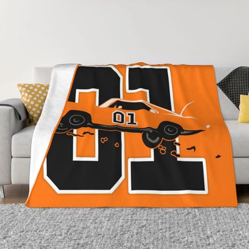 Dukes of Hazzard Fun Flannel Throw Blanket