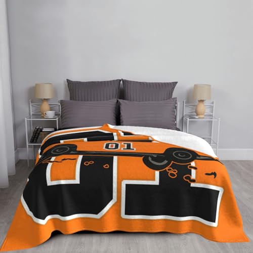 Dukes of Hazzard Fun Flannel Throw Blanket