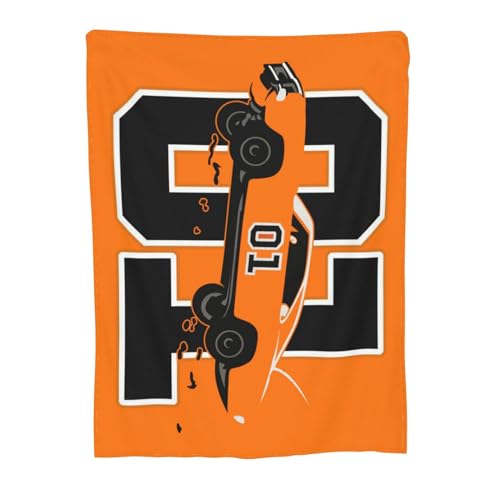 Dukes of Hazzard Fun Flannel Throw Blanket