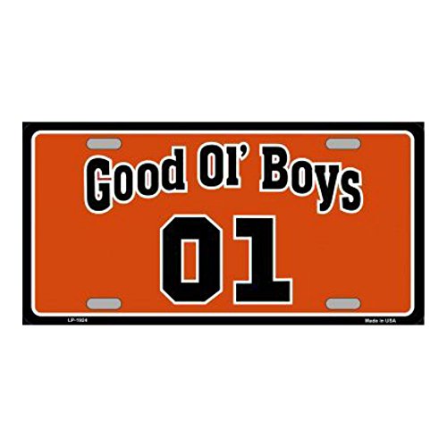Good Ol' Boys Metal License Plate Tag