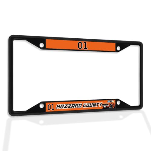 Hazzard County Metal License Plate Frame