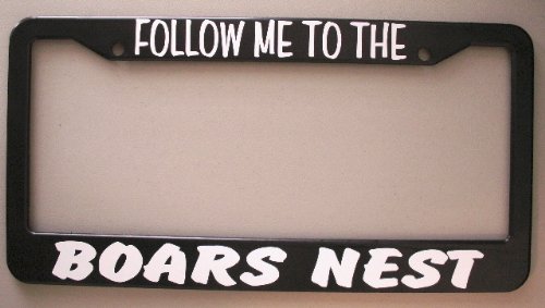 Boars Nest License Plate Frame - Dukes of Hazzard